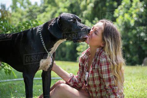 dog licking woman|223 Dog Licks Girl Stock Videos, 4K Footage and Video Clips